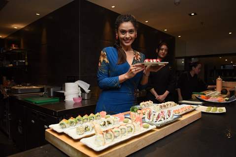 Hrishita Bhatt at Food Shot Event