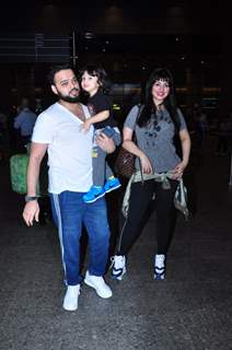 Ayesha Takia snapped at Airport