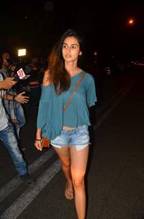 Tiger Shroff 's Girlfriend Disha Patani Snapped