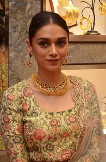 Aditi Rao Hydari at PC Chandra Jewellers Store