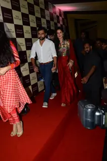 Ali Abbas Zafar & Katrina Kaif at Baba Siddique's Iftaar Party 2016