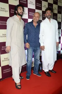 Javed Jaffrey and Naved Jaffrey at Baba Siddique's Iftaar Party 2016