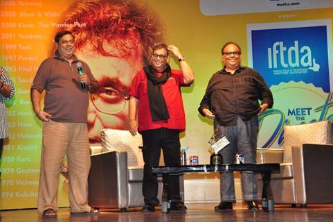 David Dhawan, Satish Kaushik and Subhash Ghai at 'IFTDA' Director's Meet