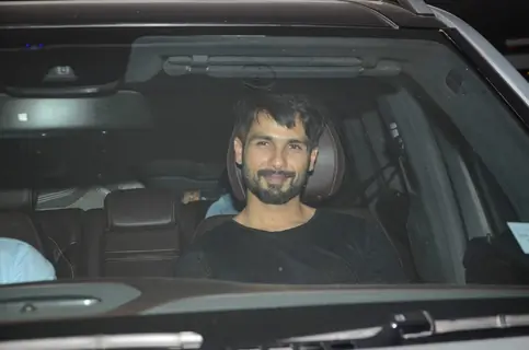 Shahid Kapoor at Karan Johar's Bash