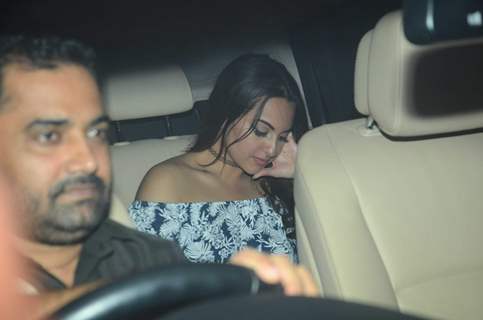 Sonakshi Sinha at Karan Johar's Bash