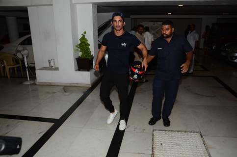 Sushant Singh Rajput at Karan Johar's Bash