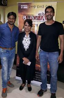 Seema Biswas and Rohit Pathak attends Baromas film Screening