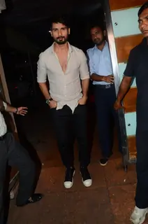 Shahid Kapoor at Success Bash of 'UDTA PUNJAB'