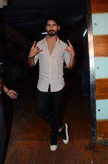 Shahid Kapoor at Success Bash of 'UDTA PUNJAB'