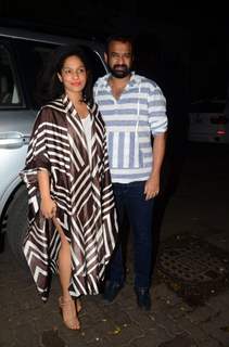 Madhu Mantena & Masaba Gupta at Success Bash of 'UDTA PUNJAB'