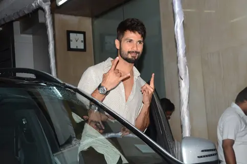 Shahid Kapoor at Success Bash of 'UDTA PUNJAB'