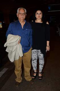 Ramesh Sippy Snapped at Airport