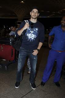 Sooraj Pancholi Snapped at Airport