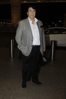 Randhir Kapoor Snapped at Airport