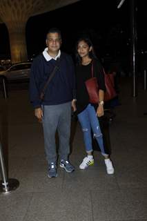 Colors TV CEO Raj Naik Snapped at Airport