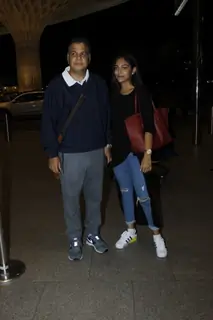 Colors TV CEO Raj Naik Snapped at Airport