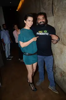 Anurag Kashyap and Kangana Ranaut attends Special Screening of 'Raman Raghav 2.0'