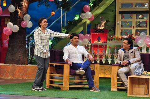 Govinda has a Blast on the Sets of 'The Kapil Sharma Show'