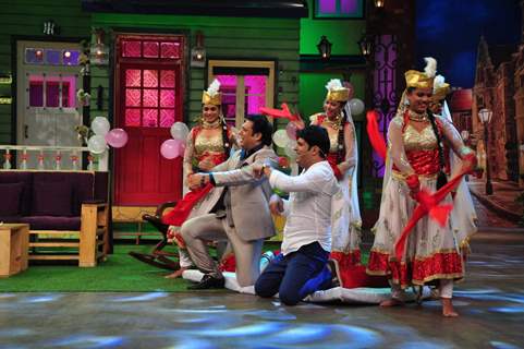 Govinda has a Blast on the Sets of 'The Kapil Sharma Show'