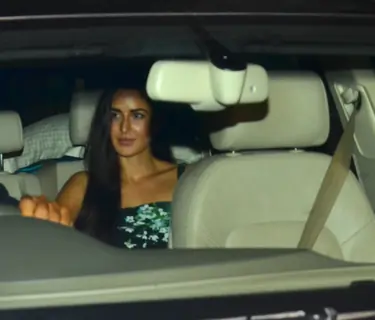 Katrina Kaif Snapped at Aarti Shetty's Residence