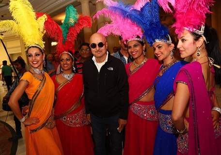 Celebs Arrive at 'IIFA Awards' in Madrid: Anupam Kher