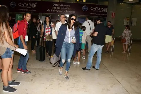 Freida Pinto Snapped at Airport