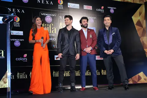 Press Meet of 'IIFA' in Madrid