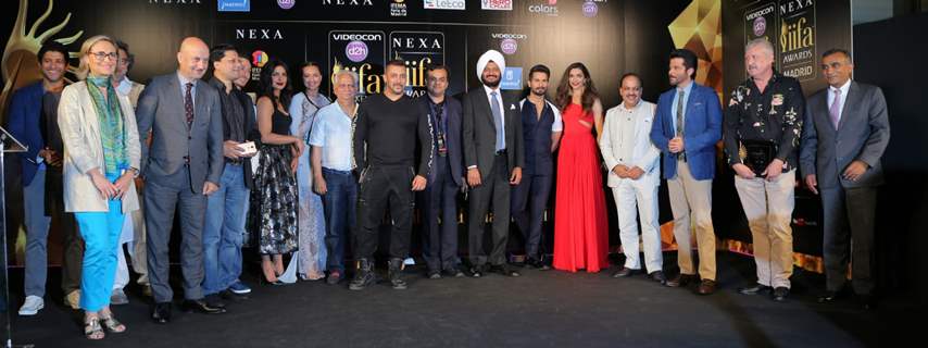 Press Meet of 'IIFA' in Madrid