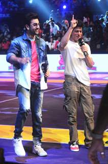 Ranbir Kapoor & Shah Rukh Khan at Launch of Pro Kabaddi League-Season 4