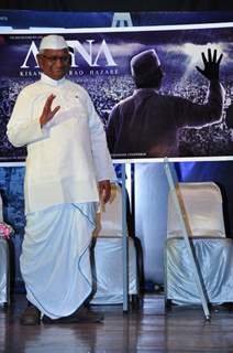 Anna Hazare at Film Launch of 'Anna'