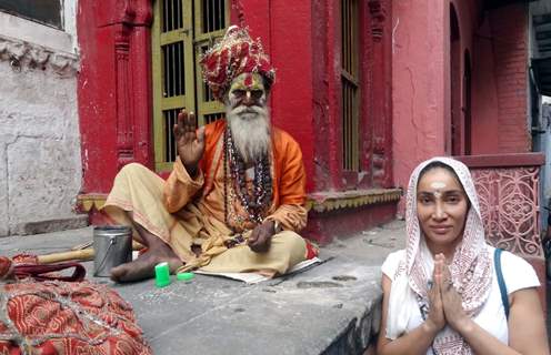 Gaia Mother Sofia Hayat on a Spiritual Trip to Varanasi