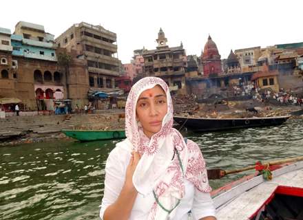 Gaia Mother Sofia Hayat on a Spiritual Trip to Varanasi