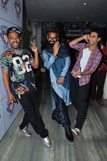 Dharmesh Yelande and Raghav Juyal at Birthday Bash of Director Saini Johray bday bash at 'Villa 69'