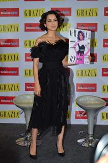 Kangana Ranaut at 'GRAZIA' Cover Launch