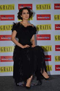 Kangana Ranaut at 'GRAZIA' Cover Launch