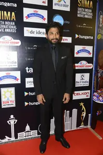 Actor Allu Arjun in SIIMA Awards 2016