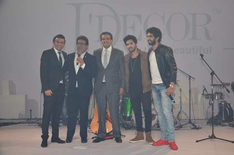 Amaal Mallik and Armaan Malik at D'Decor Event