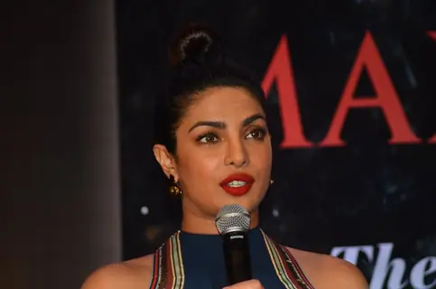 Launch of 'Maxim' magazine's cover by Priyanka Chopra