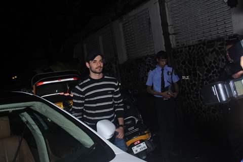 Sooraj Pancholi Snapped at Corner House