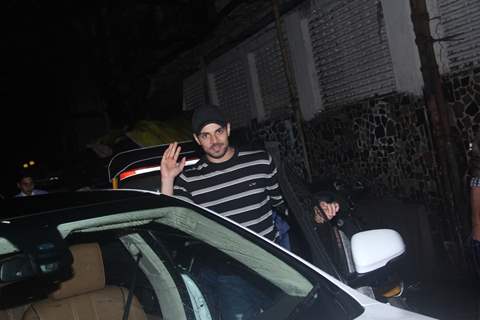 Sooraj Pancholi Snapped at Corner House