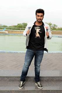 Arjun Kapoor Promotes 'Ice Age 5' in Delhi