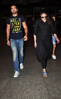 Huma Qureshi snapped at airport