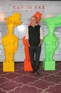 Anupam Kher at Krishika Lulla's Party for The New Asian Restaurant DASHANZI