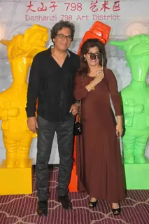 Talat Aziz and Bina Aziz at Krishika Lulla's Party for The New Asian Restaurant 'DASHANZI'