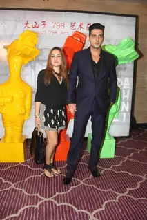 Zayed Khan at Krishika Lulla's Party for The New Asian Restaurant DASHANZI