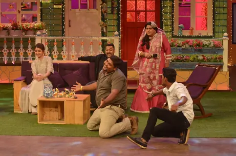 Salman Khan and Anushka Sharma Promotes 'SULTAN' with Ali Asgar on 'The Kapil Sharma Show'