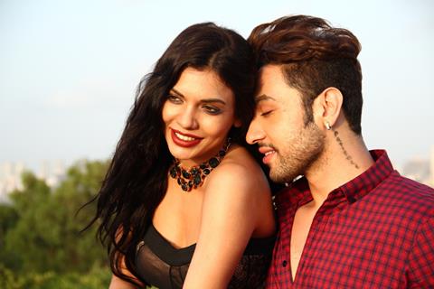 Sara Loren with Adhyayan Suman