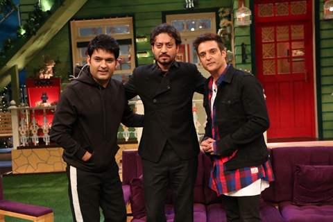 Irrfan Khan, Jimmy Shergill and Kapil Sharma Promotes 'Madaari' on 'The Kapil Sharma Show'