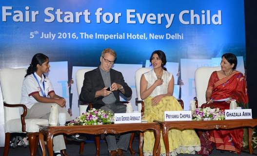 Priyanka Chopra at 'Fair Start Campaign' by UNICEF