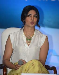 'Pout time' for Priyanka Chopra at 'Fair Start Campaign' by UNICEF